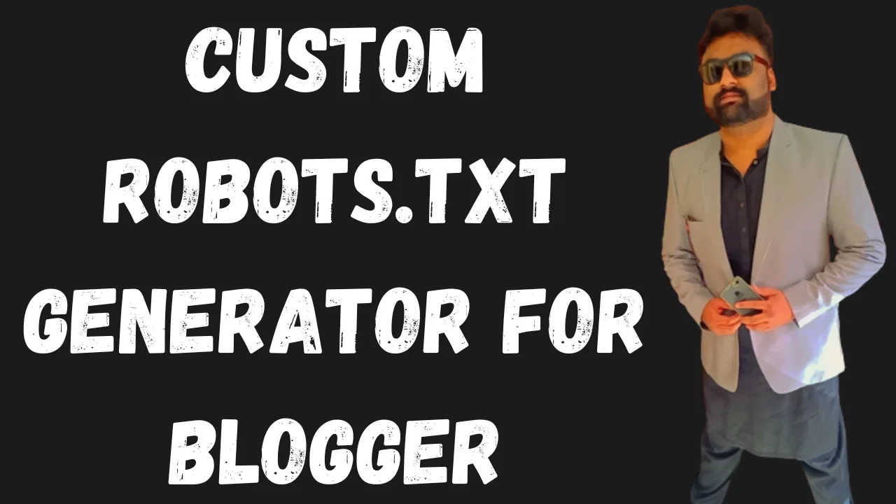 custom robots.txt generator for blogger