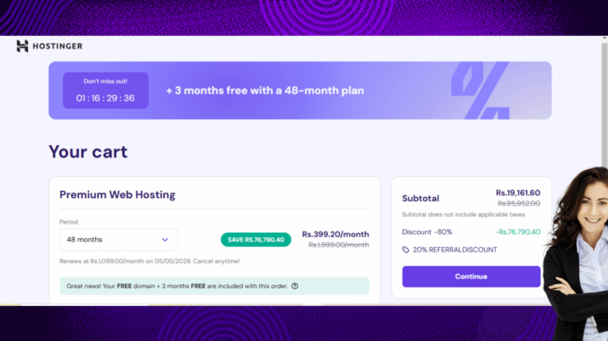 how to buy hostinger hosting in cheap price