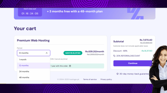 how to buy hostinger hosting in cheap price